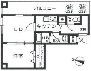 シャルムYYの物件間取画像